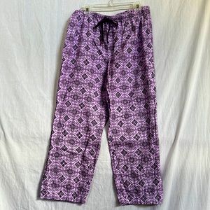 Pajama bottoms Lavender & purple Size large